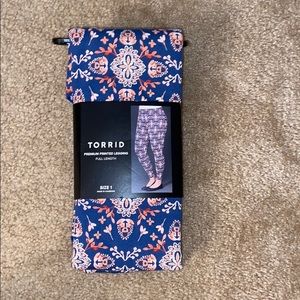 Torrid Premium Printed Full Length Leggings NWT